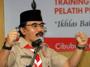 Adhyaksa Tak Toleransi LGBT Masuk Pramuka
